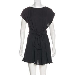 Rebecca Taylor black mini dress Size Large 10